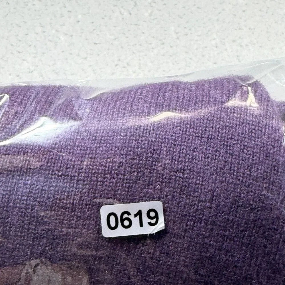 Cashmere Cache Women’s SZ S Purple 100% Cashmere Casual Soft Knit Pull Over